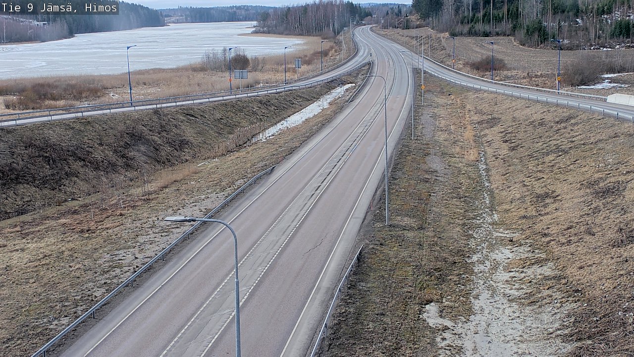 Weather Camera Image Road 9 Jämsä, Himos, Jämsä, Keski-Suomi