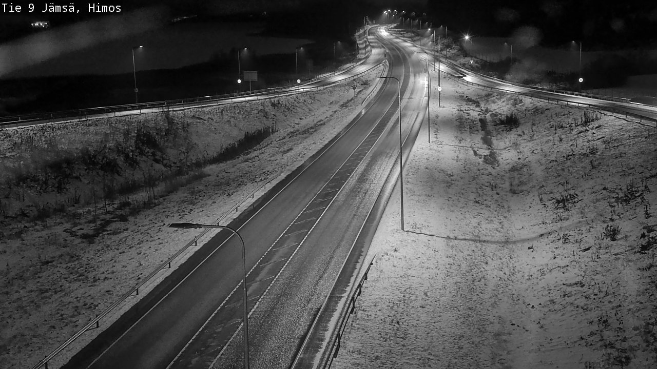 Weather Camera Image Road 9 Jämsä, Himos, Jämsä, Keski-Suomi