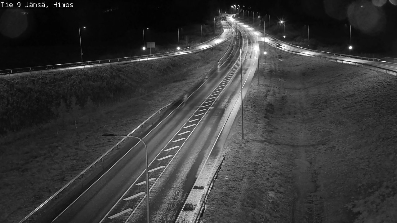 Weather Camera Image Road 9 Jämsä, Himos, Jämsä, Keski-Suomi
