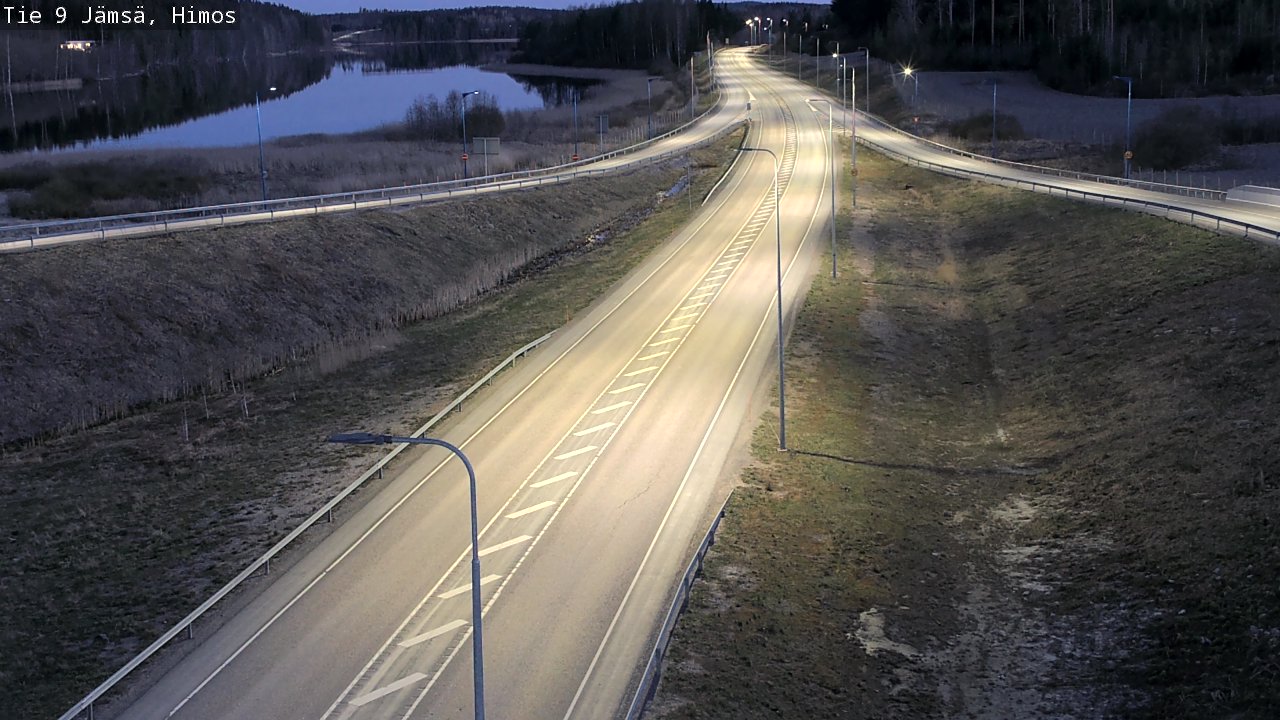 Weather Camera Image Road 9 Jämsä, Himos, Jämsä, Keski-Suomi
