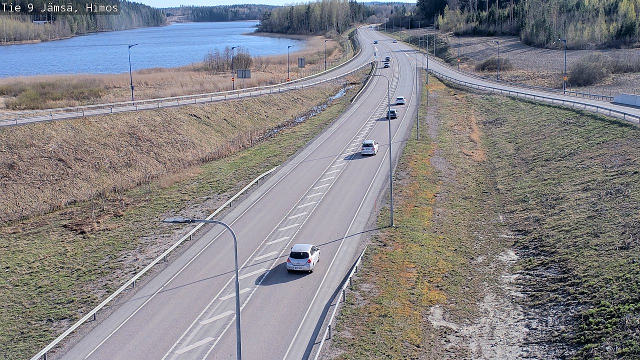 Weather Camera Image Road 9 Jämsä, Himos, Jämsä, Keski-Suomi