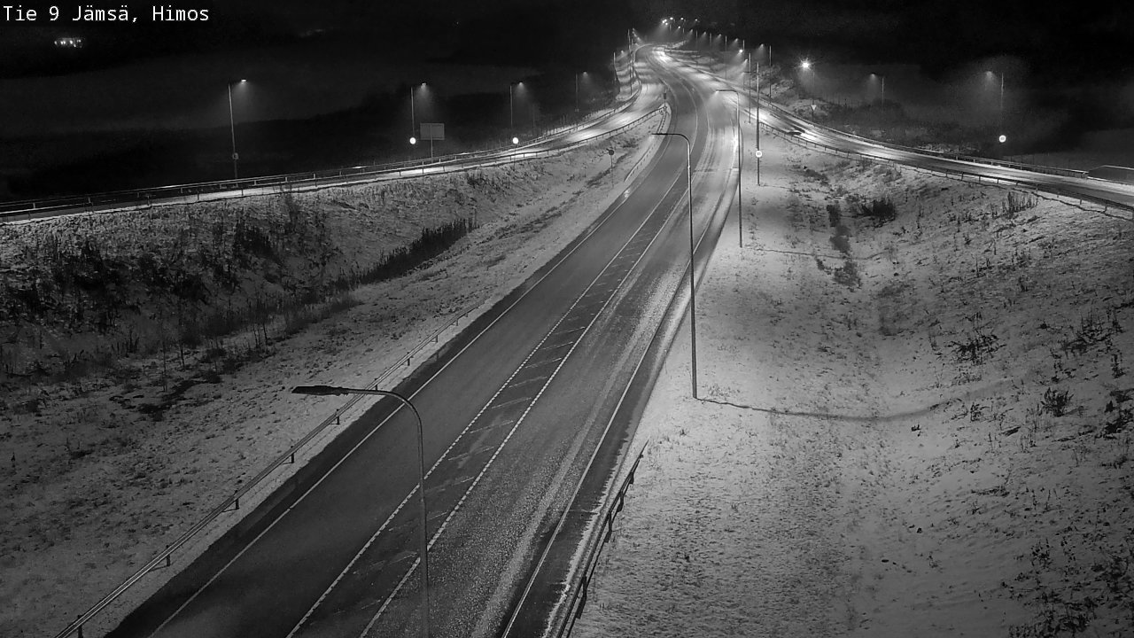 Weather Camera Image Road 9 Jämsä, Himos, Jämsä, Keski-Suomi