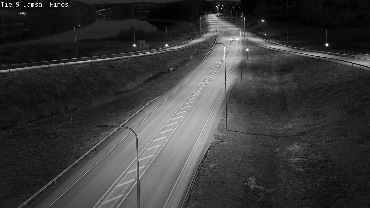 Weather Camera Image Road 9 Jämsä, Himos, Jämsä, Keski-Suomi