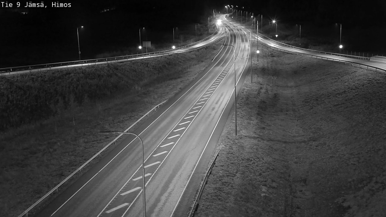 Weather Camera Image Road 9 Jämsä, Himos, Jämsä, Keski-Suomi