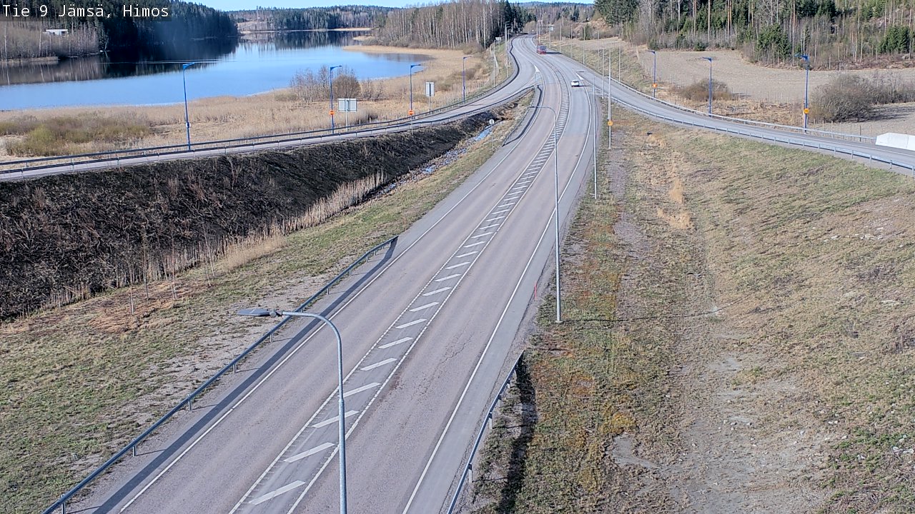 Weather Camera Image Road 9 Jämsä, Himos, Jämsä, Keski-Suomi
