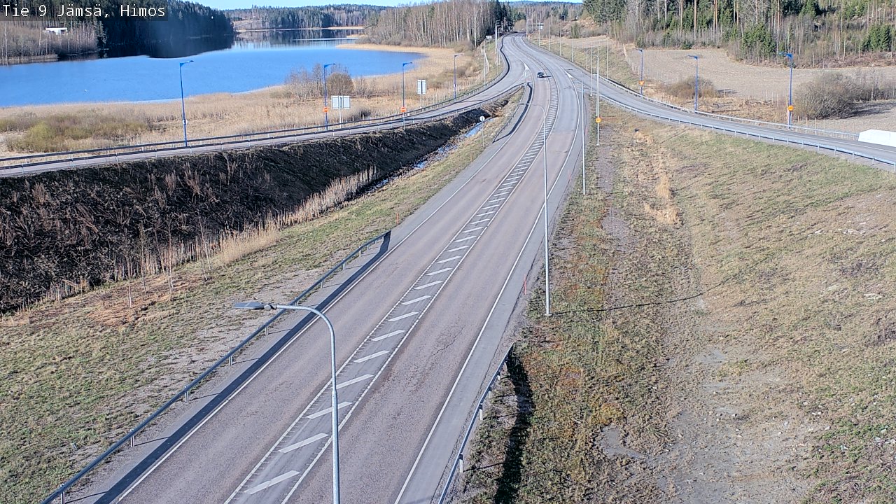 Weather Camera Image Road 9 Jämsä, Himos, Jämsä, Keski-Suomi
