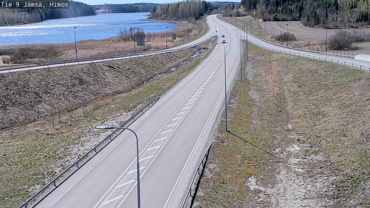 Weather Camera Image Road 9 Jämsä, Himos, Jämsä, Keski-Suomi