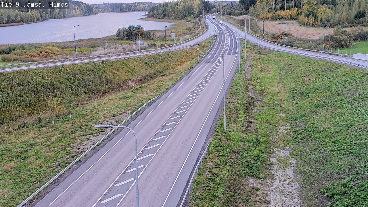 Weather Camera Image Road 9 Jämsä, Himos, Jämsä, Keski-Suomi