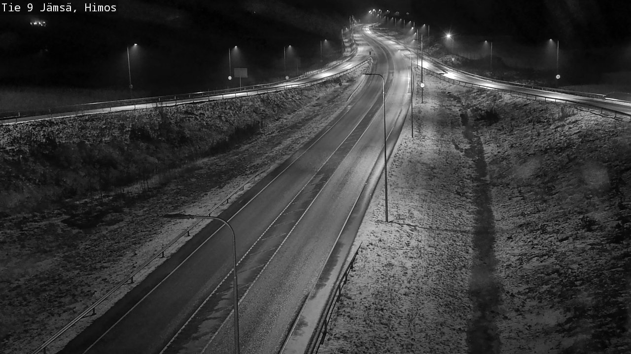 Weather Camera Image Road 9 Jämsä, Himos, Jämsä, Keski-Suomi