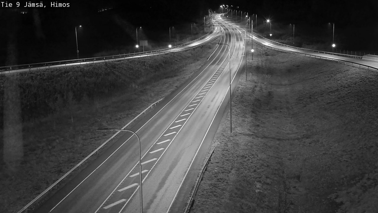 Weather Camera Image Road 9 Jämsä, Himos, Jämsä, Keski-Suomi