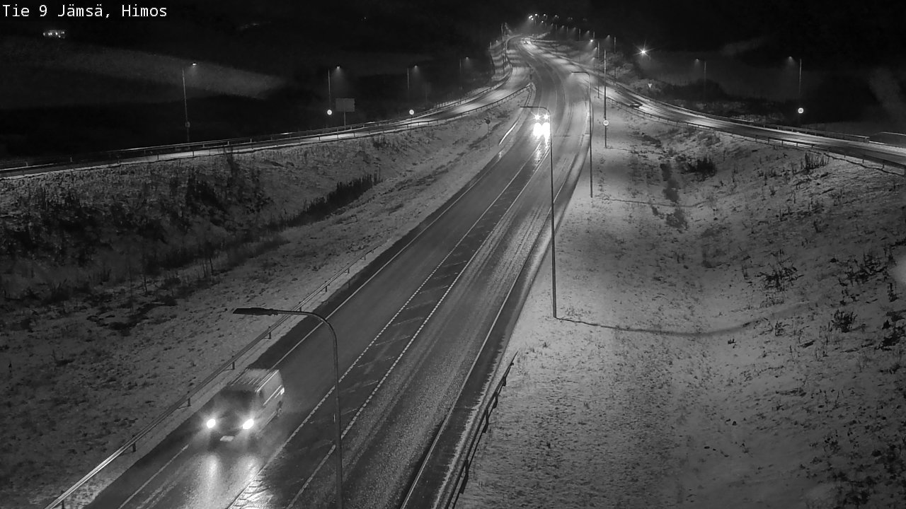 Weather Camera Image Road 9 Jämsä, Himos, Jämsä, Keski-Suomi