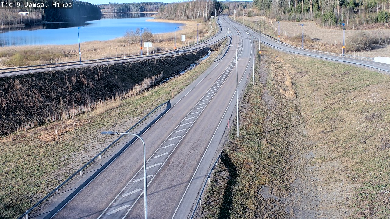 Weather Camera Image Road 9 Jämsä, Himos, Jämsä, Keski-Suomi