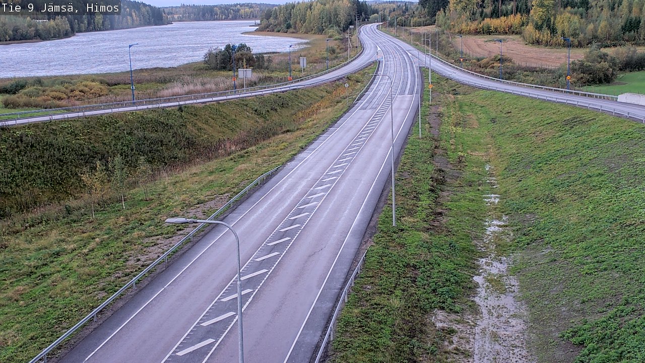 Weather Camera Image Road 9 Jämsä, Himos, Jämsä, Keski-Suomi