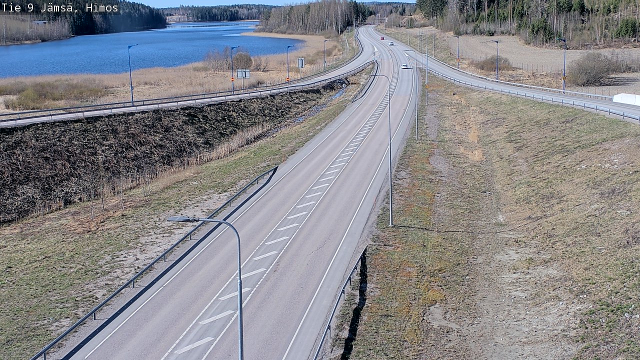 Weather Camera Image Road 9 Jämsä, Himos, Jämsä, Keski-Suomi