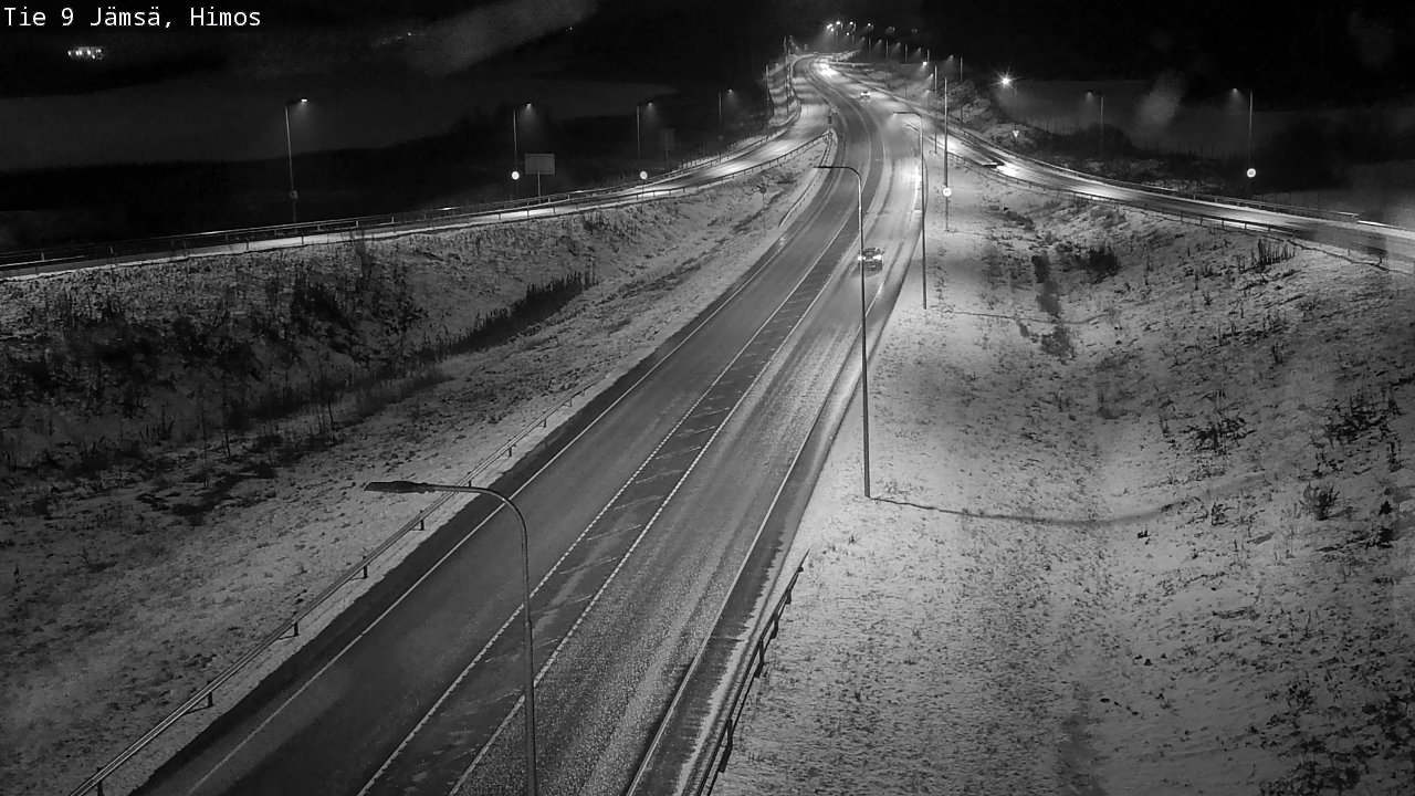 Weather Camera Image Road 9 Jämsä, Himos, Jämsä, Keski-Suomi