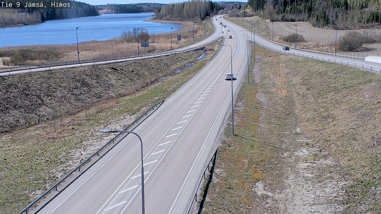 Weather Camera Image Road 9 Jämsä, Himos, Jämsä, Keski-Suomi