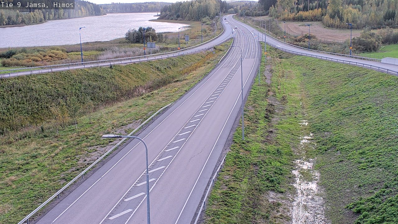 Weather Camera Image Road 9 Jämsä, Himos, Jämsä, Keski-Suomi
