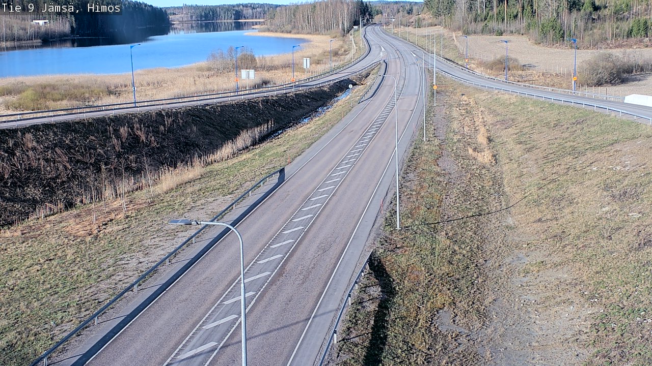 Weather Camera Image Road 9 Jämsä, Himos, Jämsä, Keski-Suomi