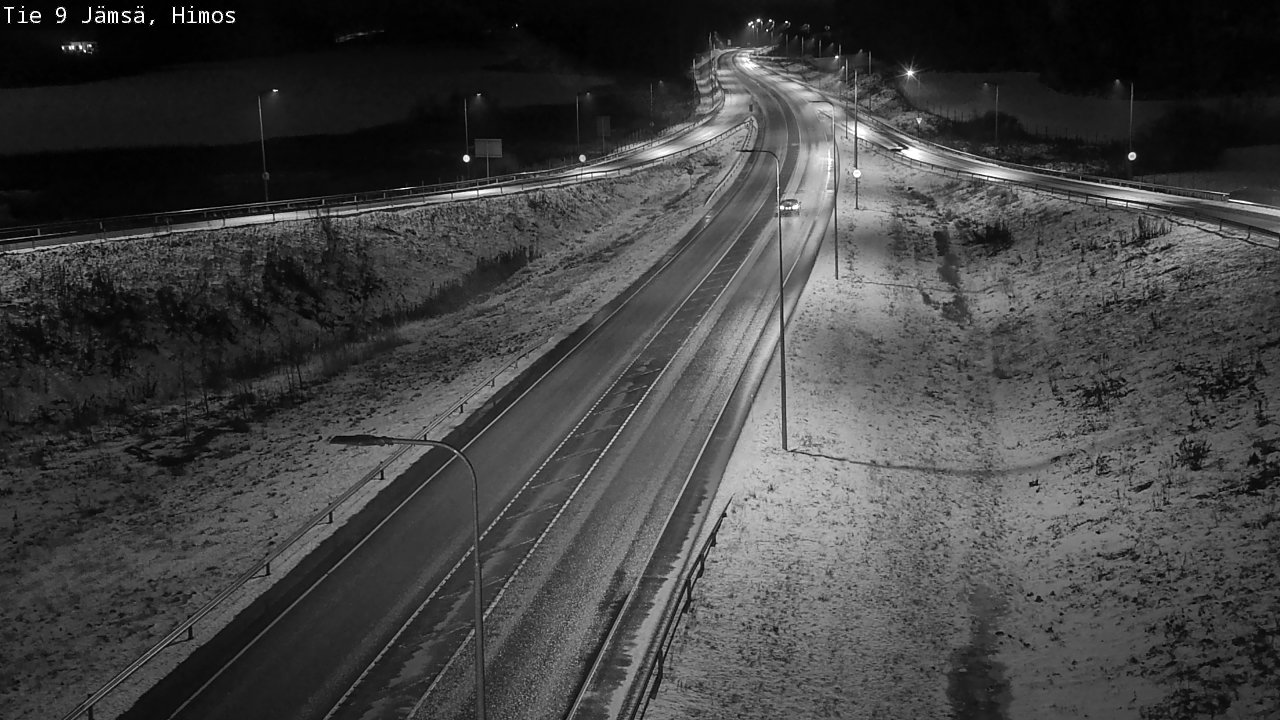 Weather Camera Image Road 9 Jämsä, Himos, Jämsä, Keski-Suomi