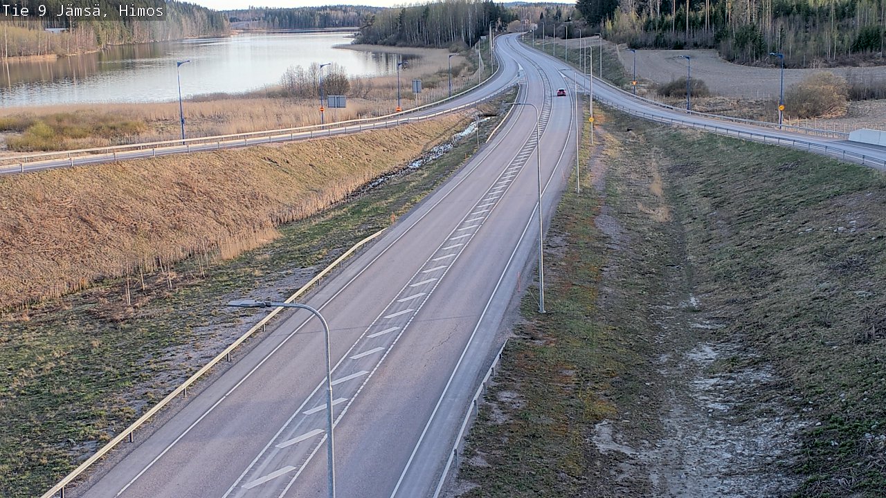 Weather Camera Image Road 9 Jämsä, Himos, Jämsä, Keski-Suomi