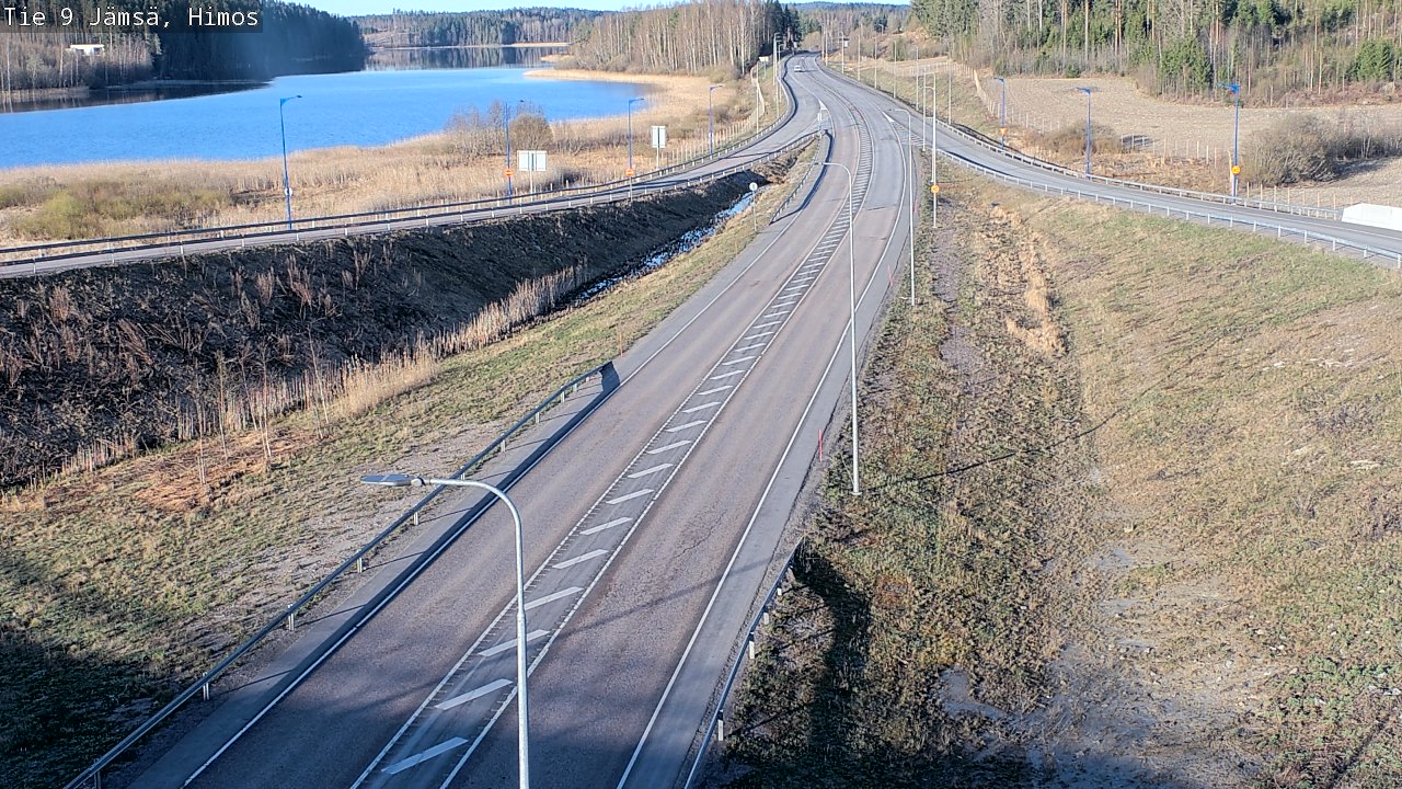 Weather Camera Image Road 9 Jämsä, Himos, Jämsä, Keski-Suomi