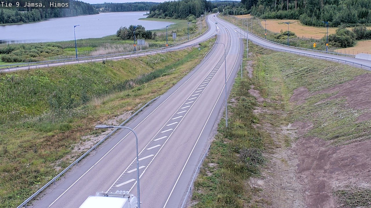 Weather Camera Image Road 9 Jämsä, Himos, Jämsä, Keski-Suomi