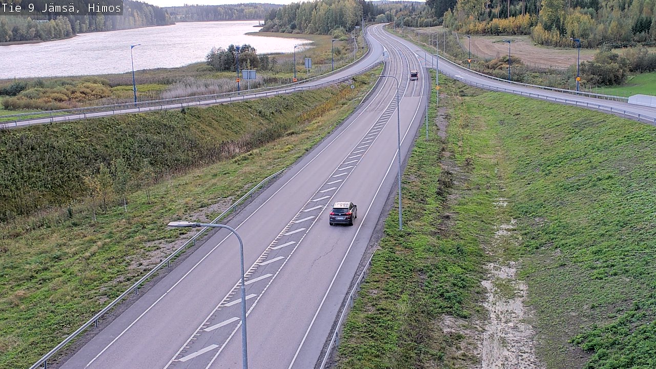 Weather Camera Image Road 9 Jämsä, Himos, Jämsä, Keski-Suomi