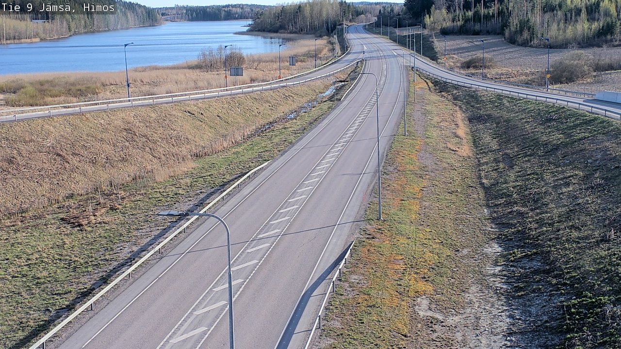 Weather Camera Image Road 9 Jämsä, Himos, Jämsä, Keski-Suomi