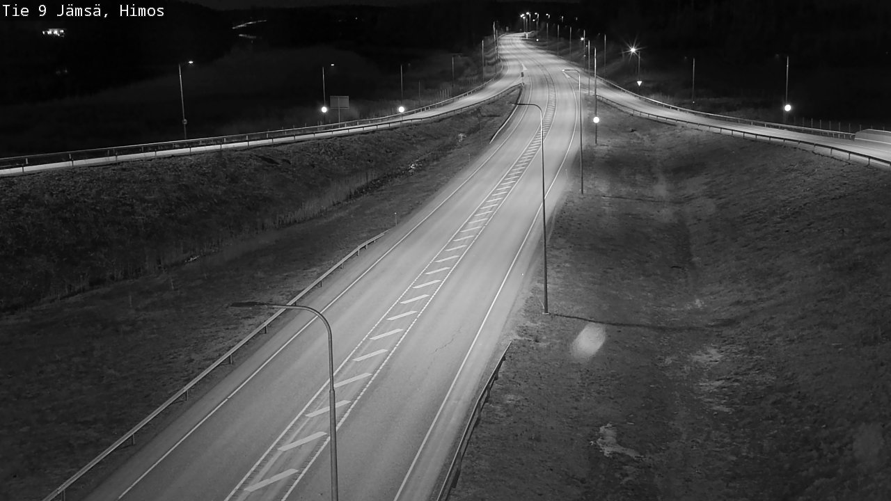 Weather Camera Image Road 9 Jämsä, Himos, Jämsä, Keski-Suomi