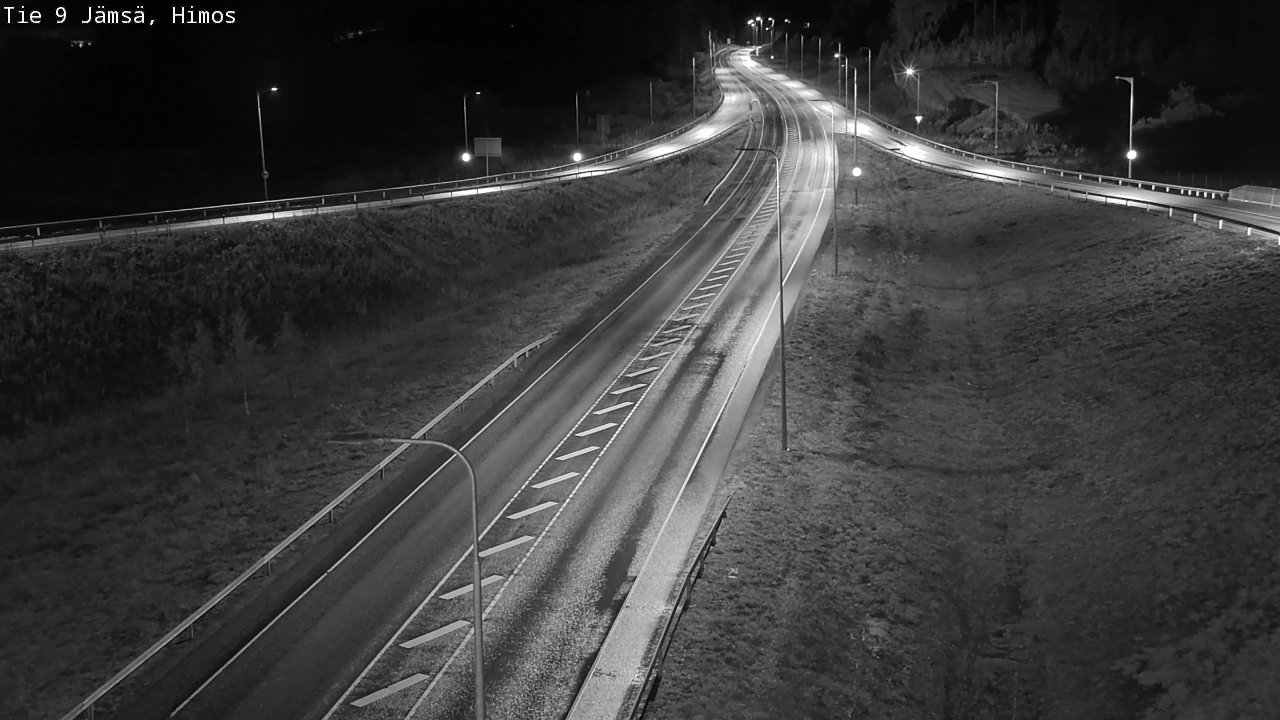 Weather Camera Image Road 9 Jämsä, Himos, Jämsä, Keski-Suomi