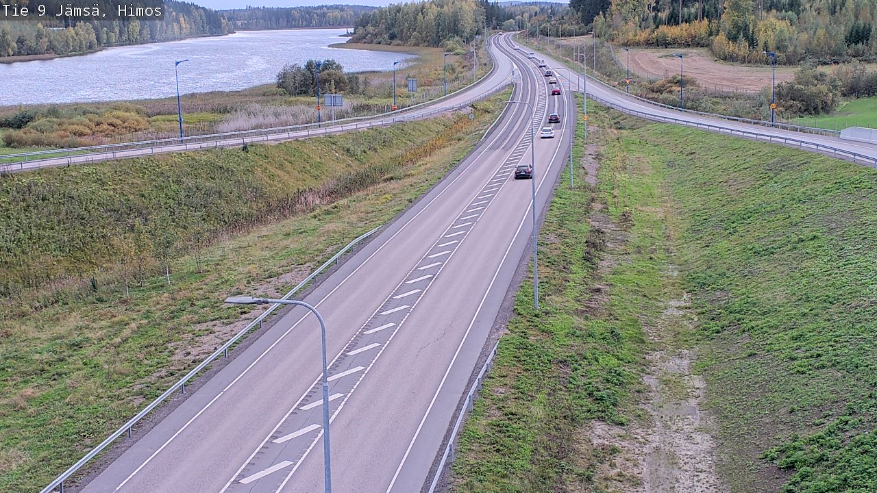 Weather Camera Image Road 9 Jämsä, Himos, Jämsä, Keski-Suomi