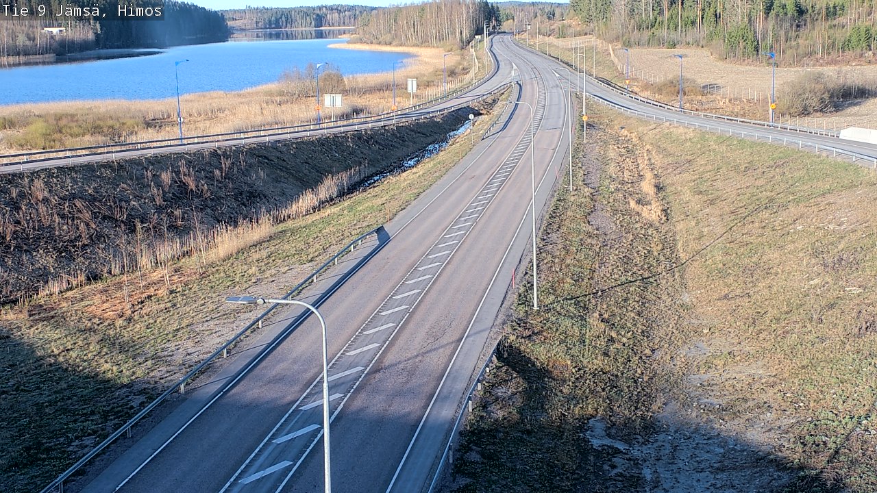 Weather Camera Image Road 9 Jämsä, Himos, Jämsä, Keski-Suomi