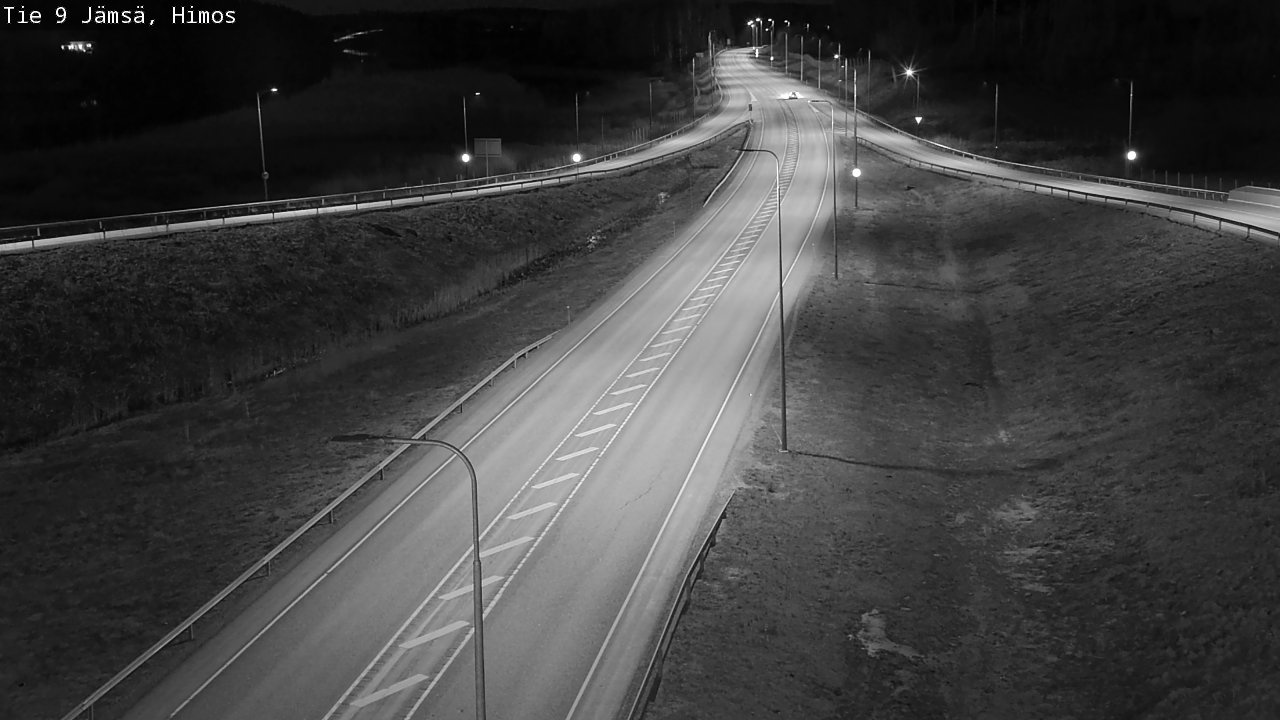 Weather Camera Image Road 9 Jämsä, Himos, Jämsä, Keski-Suomi