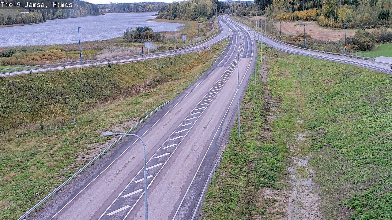 Weather Camera Image Road 9 Jämsä, Himos, Jämsä, Keski-Suomi