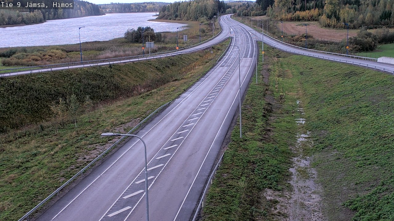 Weather Camera Image Road 9 Jämsä, Himos, Jämsä, Keski-Suomi