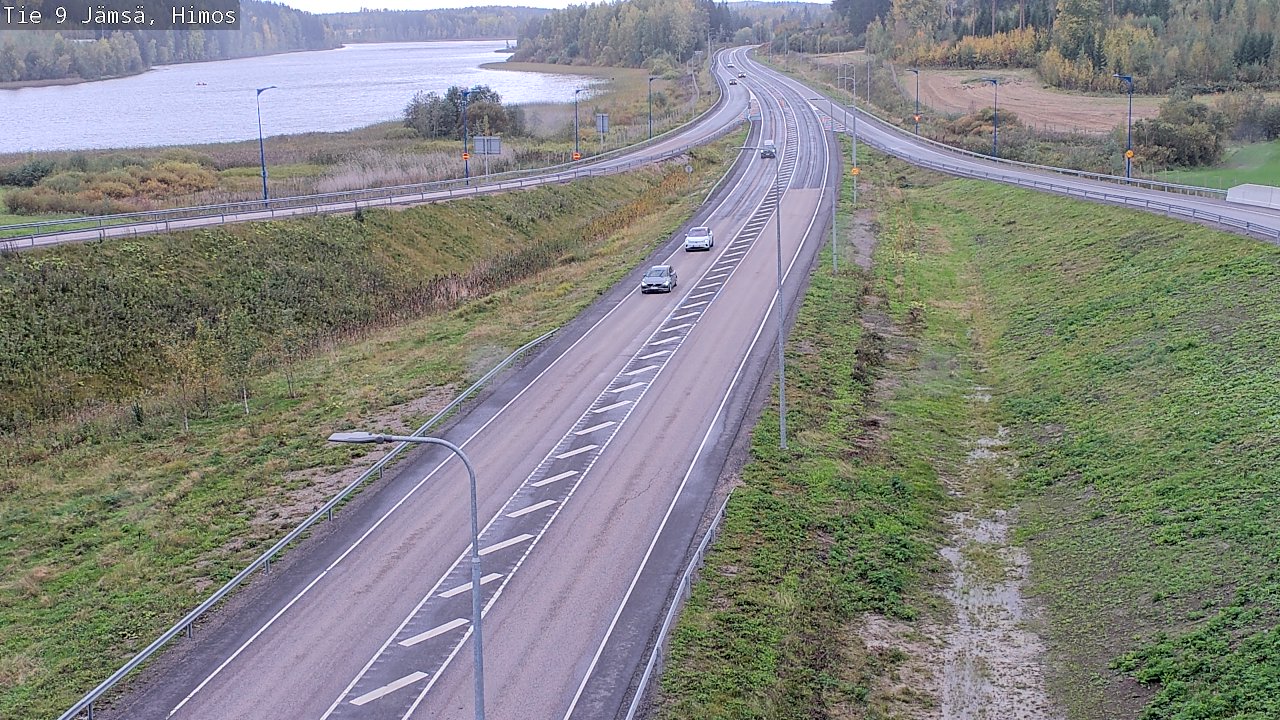Weather Camera Image Road 9 Jämsä, Himos, Jämsä, Keski-Suomi