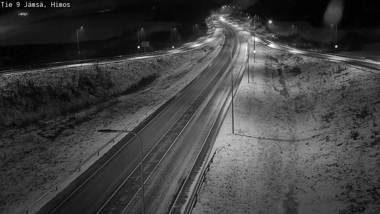 Weather Camera Image Road 9 Jämsä, Himos, Jämsä, Keski-Suomi