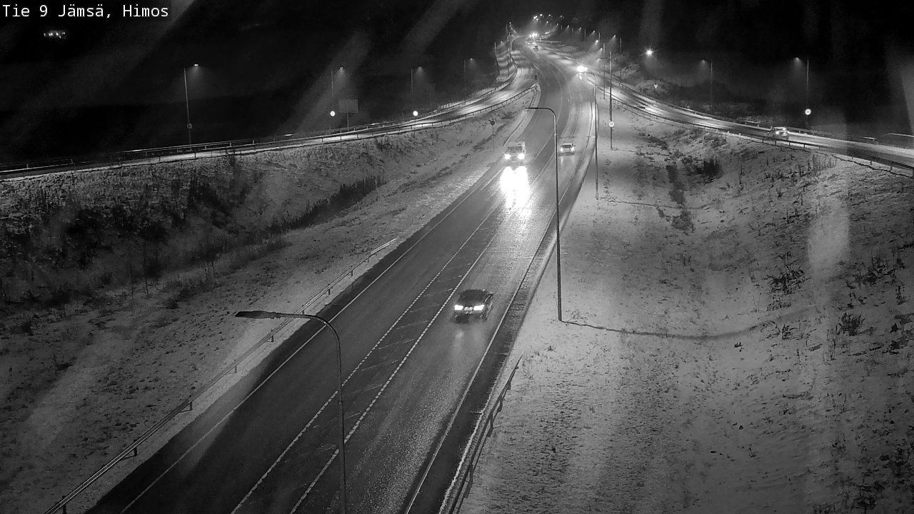 Weather Camera Image Road 9 Jämsä, Himos, Jämsä, Keski-Suomi