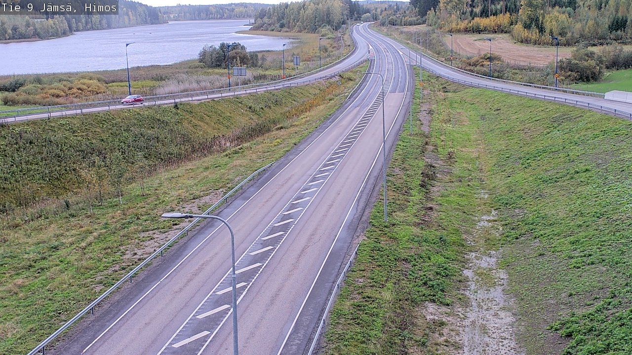 Weather Camera Image Road 9 Jämsä, Himos, Jämsä, Keski-Suomi