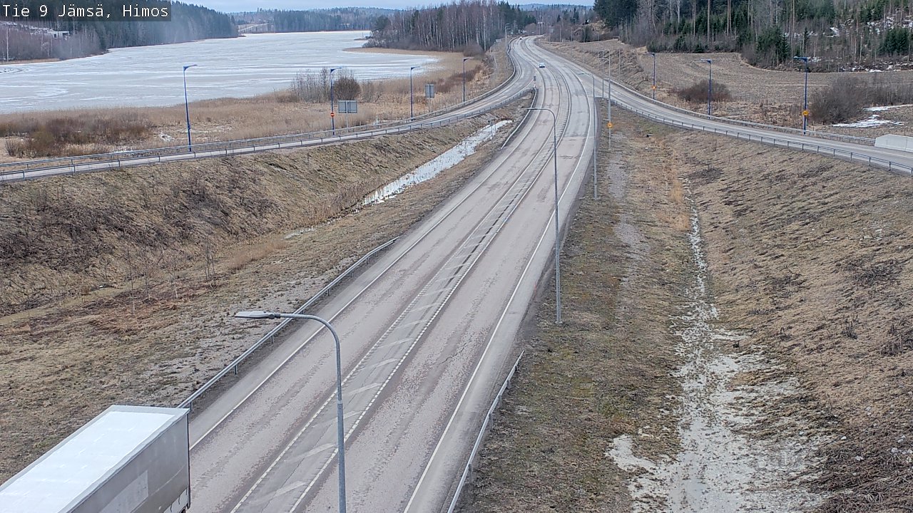 Weather Camera Image Väg 9 Jämsä, Himos, Jämsä, Keski-Suomi
