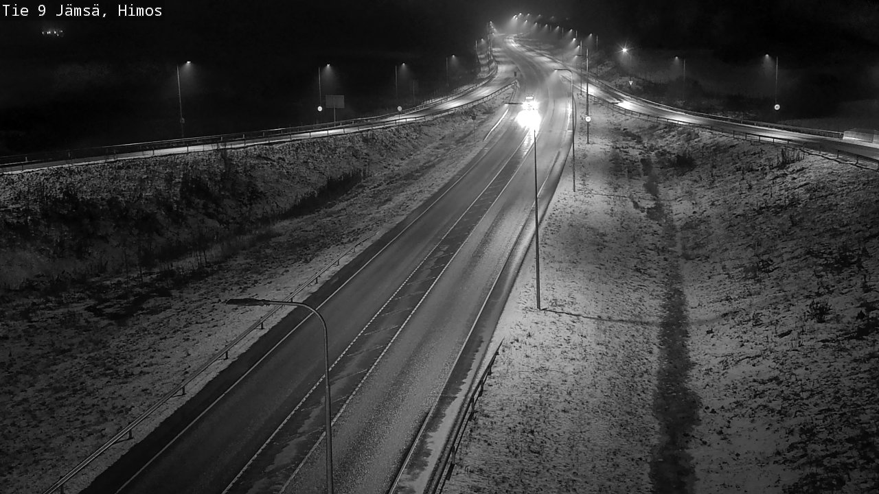 Weather Camera Image Road 9 Jämsä, Himos, Jämsä, Keski-Suomi