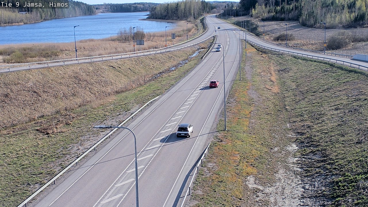 Weather Camera Image Road 9 Jämsä, Himos, Jämsä, Keski-Suomi