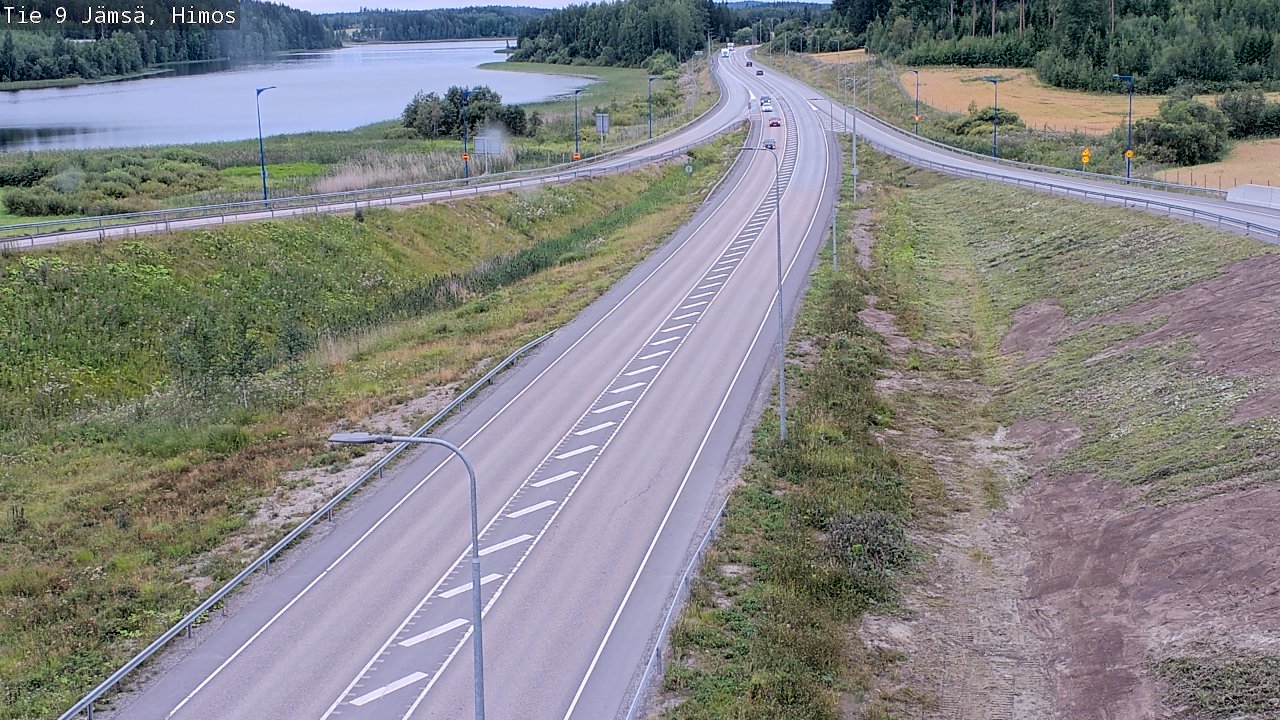 Weather Camera Image Road 9 Jämsä, Himos, Jämsä, Keski-Suomi