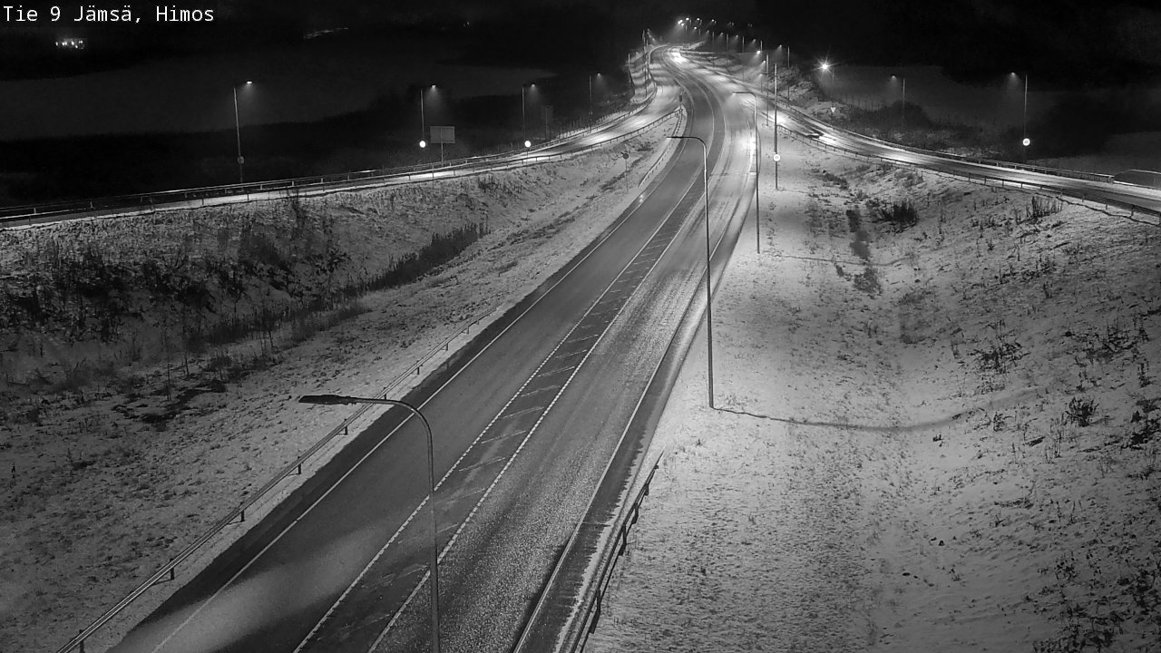 Weather Camera Image Road 9 Jämsä, Himos, Jämsä, Keski-Suomi