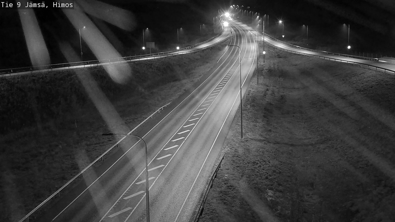Weather Camera Image Road 9 Jämsä, Himos, Jämsä, Keski-Suomi