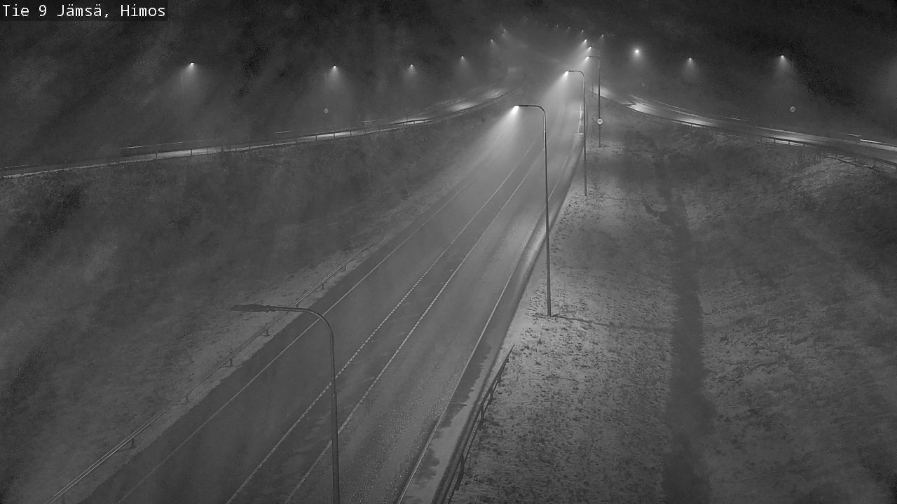 Weather Camera Image Road 9 Jämsä, Himos, Jämsä, Keski-Suomi