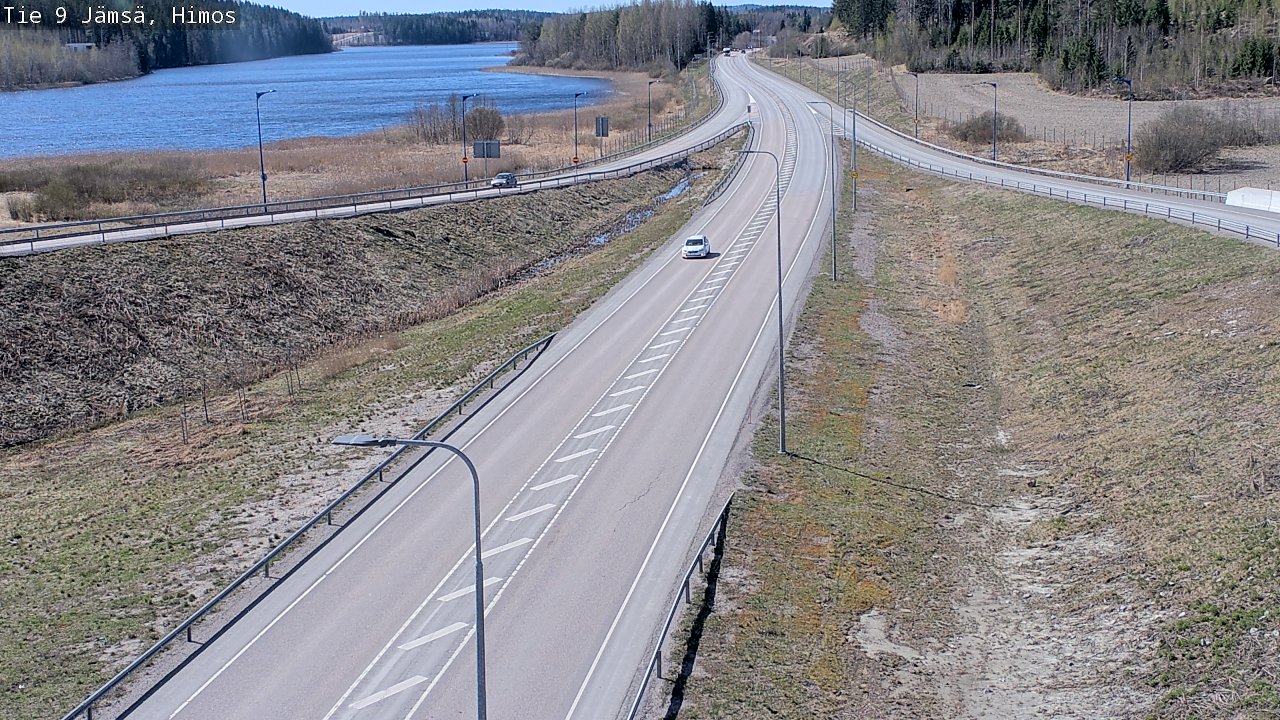 Weather Camera Image Road 9 Jämsä, Himos, Jämsä, Keski-Suomi