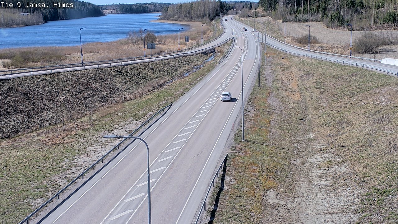 Weather Camera Image Road 9 Jämsä, Himos, Jämsä, Keski-Suomi