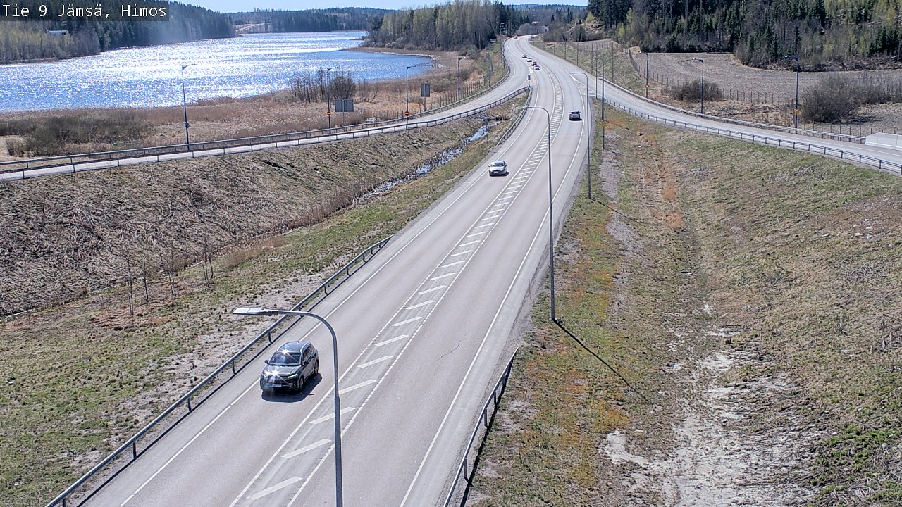 Weather Camera Image Road 9 Jämsä, Himos, Jämsä, Keski-Suomi