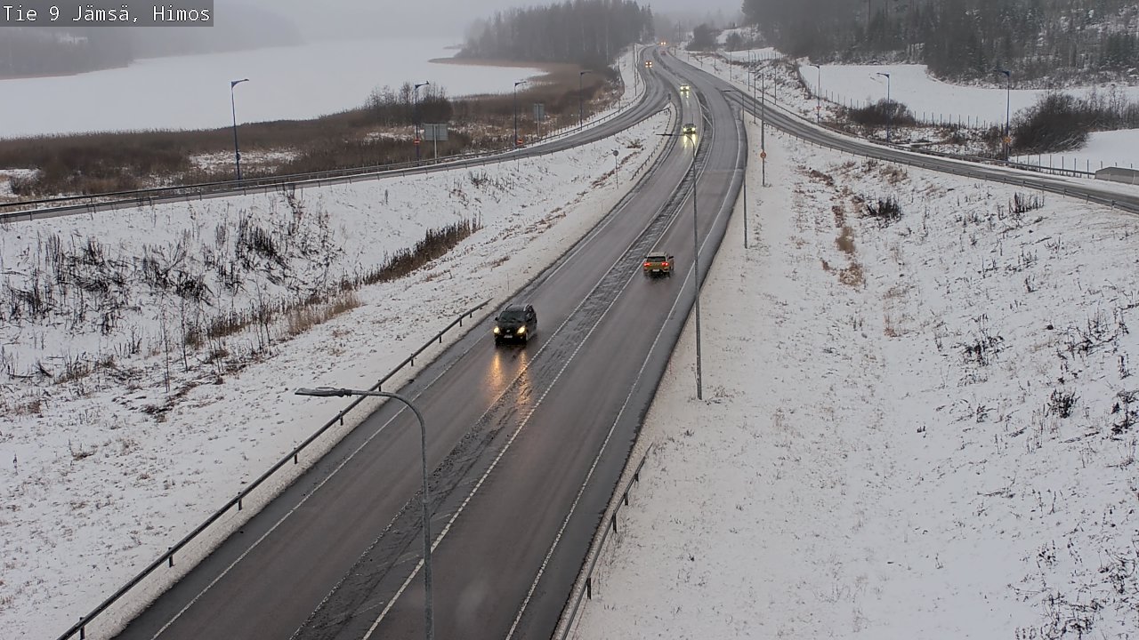 Weather Camera Image Road 9 Jämsä, Himos, Jämsä, Keski-Suomi